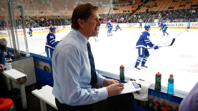 mike babcock bench